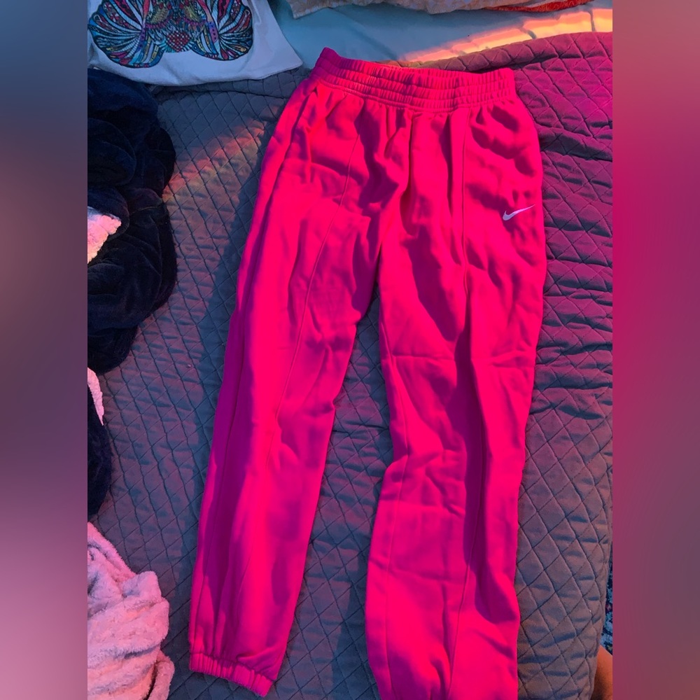 Pink Nike Sweatpants